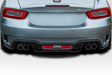Load image into Gallery viewer, 2017-2020 Fiat 124 Spider Abarth Duraflex Speed Rear Lip Spoiler Splitters - 3 Pieces