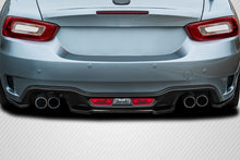 Load image into Gallery viewer, 2017-2020 Fiat 124 Spider Carbon Creations Speed Rear Lip Spoiler Splitters - 3 Pieces