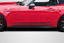 Load image into Gallery viewer, 2017-2020 Fiat 124 Spider Carbon Creations Speed Side Skirt Rocker Panel Splitters - 2 Pieces