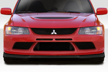 Load image into Gallery viewer, 2003-2006 Mitsubishi Lancer Evolution 8 9 Duraflex Helico Front Bumper Cover - 2 Pieces
