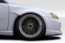 Load image into Gallery viewer, 2005-2009 Subaru Legacy Duraflex MSR Wide Front Fender Flares - 4 Piece (40mm wider)