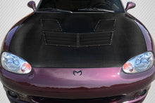 Load image into Gallery viewer, 1999-2005 Mazda Miata NB Carbon Creations Iceman Hood - 1 Piece