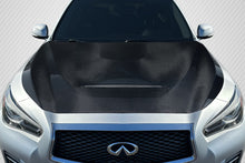 Load image into Gallery viewer, 2014-2023 Infiniti Q50 Carbon Creations GTS Look Hood - 1 Piece