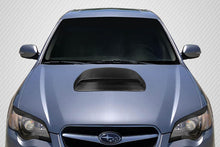 Load image into Gallery viewer, 2005-2009 Subaru Legacy Carbon Creations Z Speed Hood Scoop - 1 Piece