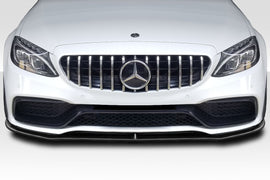 2015-2018 Mercedes Benz W205 C-Class / 2016-2018 Mercedes Benz C43 AMG Duraflex Power Front Lip Spoiler Air Dam - 1 Piece