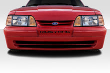 Load image into Gallery viewer, 1979-1993 Ford Mustang Duraflex Apex Aero Front Bumper Add On - 1 Piece