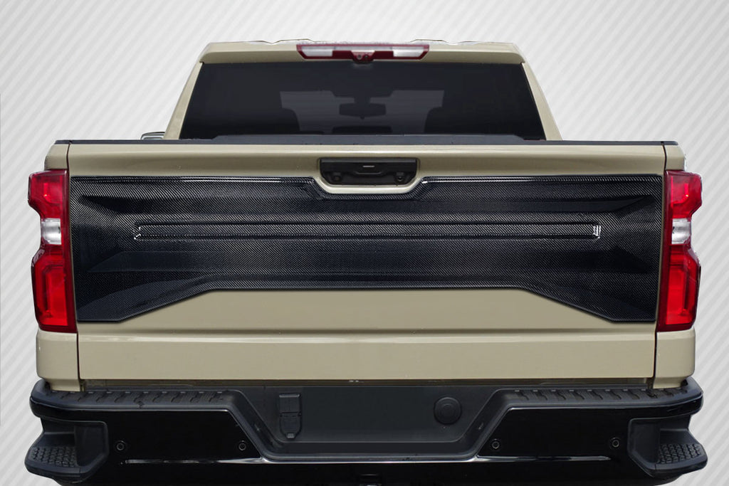 2019-2025 Chevrolet Silverado 1500 Carbon Creations Street Runner Tailgate Panel - 1 Piece