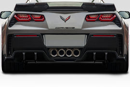 2014-2019 Chevrolet Corvette C7 Duraflex Exe Rear Diffuser - 2 Pieces