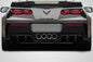 2014-2019 Chevrolet Corvette C7 Carbon Creations Exe Rear Diffuser - 2 Pieces