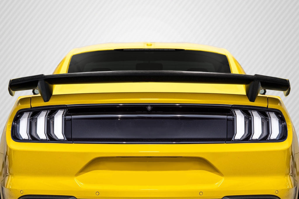 2015-2023 Ford Mustang Carbon Creations Stardust Rear Wing Spoiler - 1 Piece