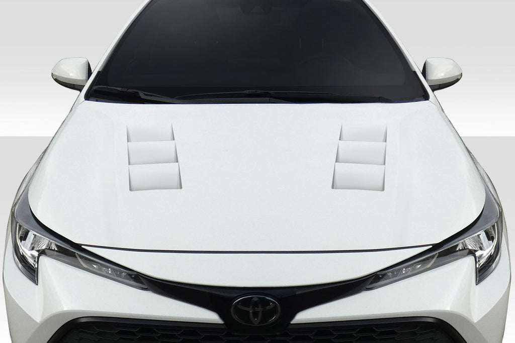 2020-2025 Toyota Corolla Hatchback / 2020-2025 Corolla Sedan Duraflex Velocity Hood - 1 Piece