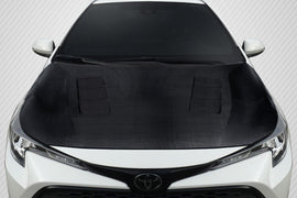 2020-2025 Toyota Corolla Hatchback / 2020-2025 Corolla Sedan Carbon Creations Velocity Hood - 1 Piece
