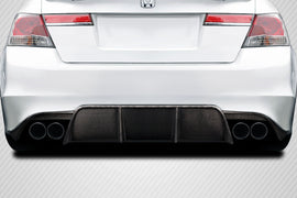 2008-2012 Honda Accord 4DR Carbon Creations Ergo Rear Diffuser - 3 Pieces