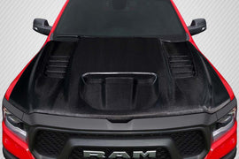 2019-2025 Dodge Ram 1500 Carbon Creations TRX Look Hood - 1 Piece