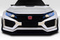 2016-2021 Honda Civic 4DR Duraflex RBT Widebody Look Front Bumper - 1 Piece