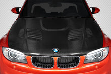 Load image into Gallery viewer, 2008-2013 BMW 1 Series M Coupe E82 E88 Carbon Creations GTR Hood - 1 Piece