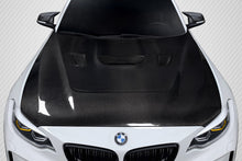 Load image into Gallery viewer, 2014-2021 BMW 2 Series / 2016-2021 BMW M2 F22 F23 F87 Carbon Creations Power Dynamics Hood - 1 Piece