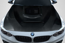 Load image into Gallery viewer, 2014-2018 BMW M3 F80 / 2014-2020 M4 F82 F83 Carbon Creations Window Hood - 1 Piece