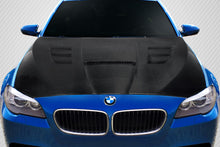 Load image into Gallery viewer, 2011-2016 BMW 5 Series F10 4DR Carbon Creations Power Dynamics Hood - 1 Piece