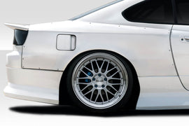 1999-2002 Nissan Silvia S15 Duraflex D1 Sport 50MM Rear Fender Flares - 3 Piece