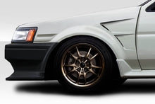 Load image into Gallery viewer, 1984-1987 Toyota Corolla Levin 2DR / HB Duraflex D1 Sport 30MM Front Fenders - 2 Piece