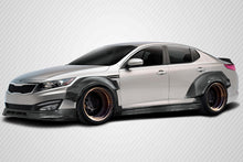 Load image into Gallery viewer, 2011-2013 Kia Optima Carbon Creations CPR Body Kit - 14 Piece - Includes 116098 CPR Front Lip, 116247 CPR Side Skirts,, 116248 CPR Front Fender Flares, 116249 CPR Rear Fender Flares. 116246 CPR Rear Wing Spoiler  (S)