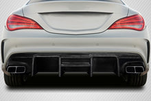 Load image into Gallery viewer, 2014-2016 Mercedes CLA Class Carbon Creations Zex Rear Diffuser - 1 Piece