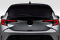 2019-2023 Toyota Corolla Hatchback Duraflex Rave Rear Mid Wing Spoiler - 1 Piece