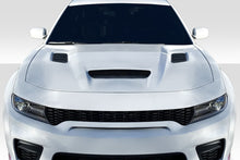 Load image into Gallery viewer, 2015-2023 Dodge Charger Duraflex Hellcat Redeye Look Hood - 2 Pieces