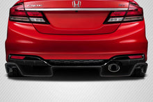 Load image into Gallery viewer, 2006-2015 Honda Civic Carbon Creations Velocity Rear Diffuser - 2 Pieces