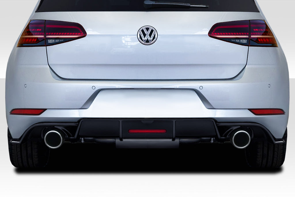 2015-2021 Volkswagen Golf / GTI Duraflex Waterman Rear Diffuser - 1 Piece