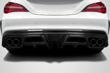 Load image into Gallery viewer, 2014-2016 Mercedes CLA Class Carbon Creations Burnout Rear Diffuser - 1 Piece