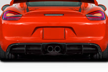 Load image into Gallery viewer, 2013-2016 Porsche Cayman GT4 981 AF-1 Rear Diffuser ( GFK ) - 1 Piece