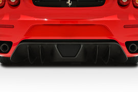 2005-2009 Ferrari F430 AF-1 Rear Diffuser Fins (GFK) - 4 Piece