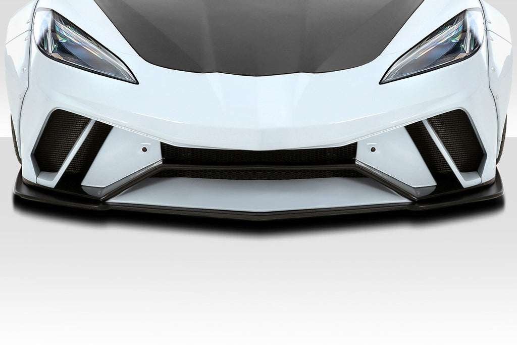 2020-2025 Chevrolet Corvette C8 Duraflex Gran Veloce Front Lip Spoiler Air Dam  - 1 Piece