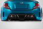2014-2016 Scion tC Carbon Creations Boss Rear Diffuser - 1 Piece