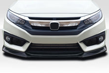 Load image into Gallery viewer, 2016-2018 Honda Civic 2DR 4DR Duraflex Yoka Front Lip Spoiler Air Dam  - 3 Pieces