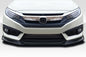2016-2018 Honda Civic 2DR 4DR Duraflex Yoka Front Lip Spoiler Air Dam  - 3 Pieces