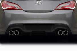 2010-2016 Hyundai Genesis Coupe Duraflex Twins Rear Diffuser - 1 Piece