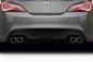 2010-2016 Hyundai Genesis Coupe Duraflex Twins Rear Diffuser - 1 Piece