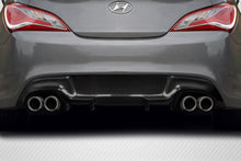 Load image into Gallery viewer, 2010-2016 Hyundai Genesis Coupe Carbon Creations Twins Rear Diffuser - 1 Piece