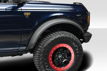 Load image into Gallery viewer, 2021-2025 Ford Bronco Duraflex Bigfoot Front Fender Flares - 2 Pieces