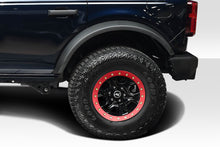 Load image into Gallery viewer, 2021-2025 Ford Bronco Duraflex Bigfoot Rear Fender Flares - 2 Pieces