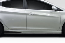 Load image into Gallery viewer, 2011-2013 Hyundai Elantra Duraflex SQR Side Skirts -2 Piece