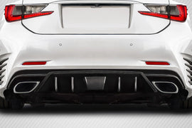 2015-2019 Lexus RC-F Carbon Creations Downforce Aero Rear Diffuser - 1 Piece