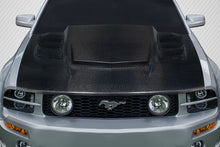 Load image into Gallery viewer, 2005-2009 Ford Mustang Carbon Creations Interceptor Hood - 1 Piece