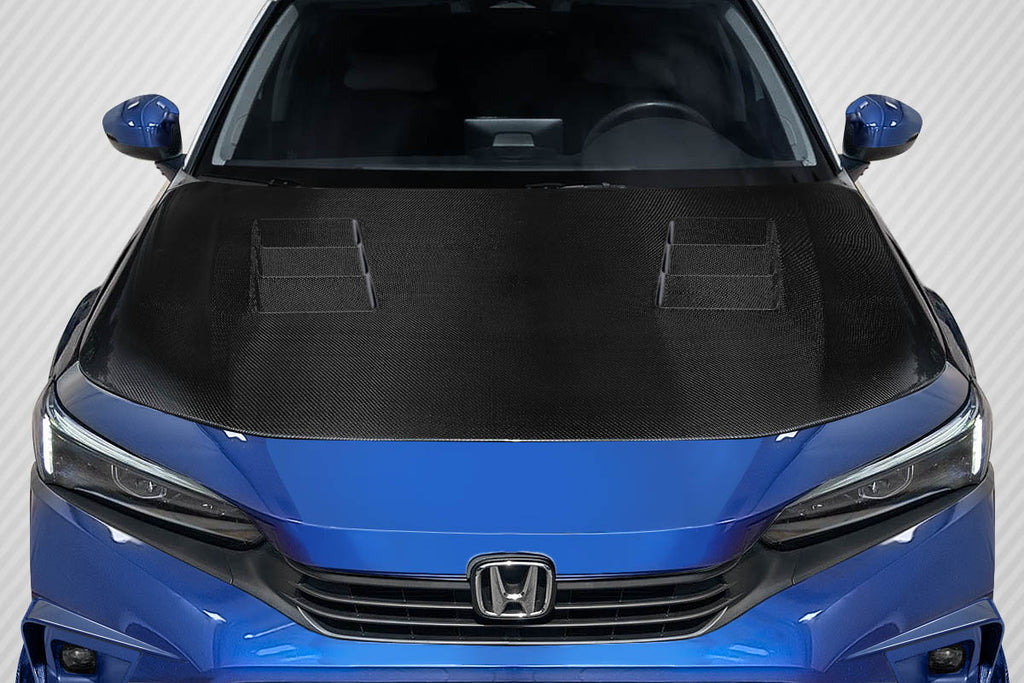2022-2025 Honda Civic Carbon Creations Torque Hood - 1 Piece