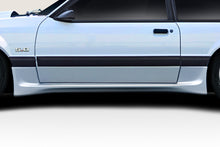 Load image into Gallery viewer, 1979-1993 Ford Mustang Duraflex Apex Aero Side Skirts -2 Piece
