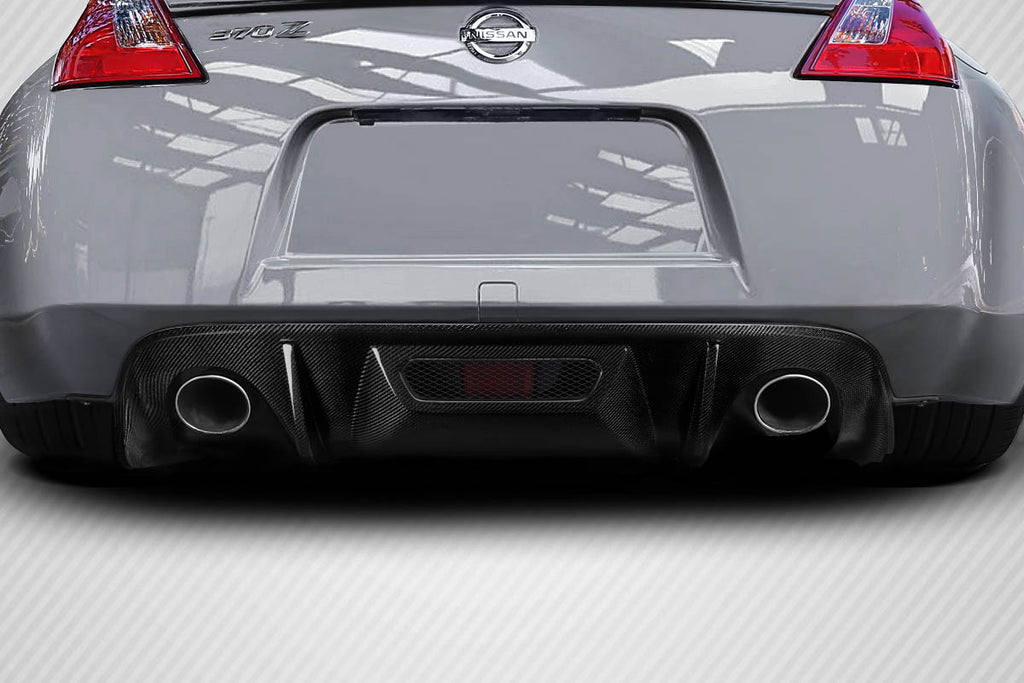 2009-2020 Nissan 370Z Z34 Carbon Creations Zenith Rear Diffuser - 1 Piece
