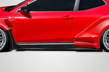 Load image into Gallery viewer, 2019-2022 Hyundai Veloster N Carbon Creations Aerotune Side Skirt Rocker Panels - 2 Pieces